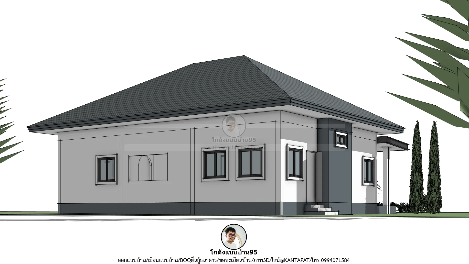 P-2756-บ้านสไตล์คอนเทมโพรารี