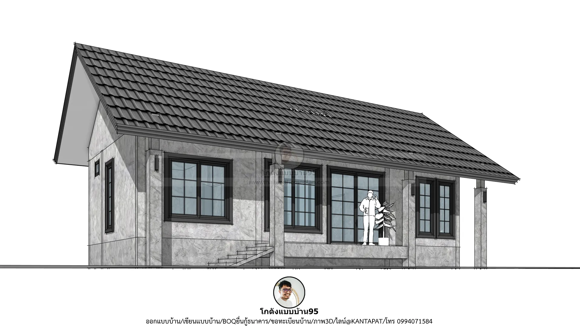P-2770-บ้านชั้นเดียวสไตล์ลอฟท์