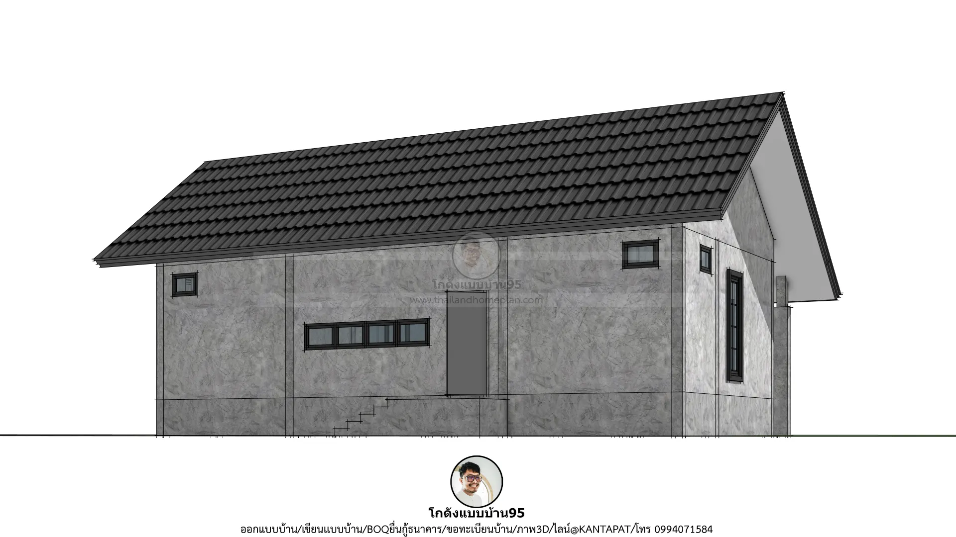 P-2770-บ้านชั้นเดียวสไตล์ลอฟท์