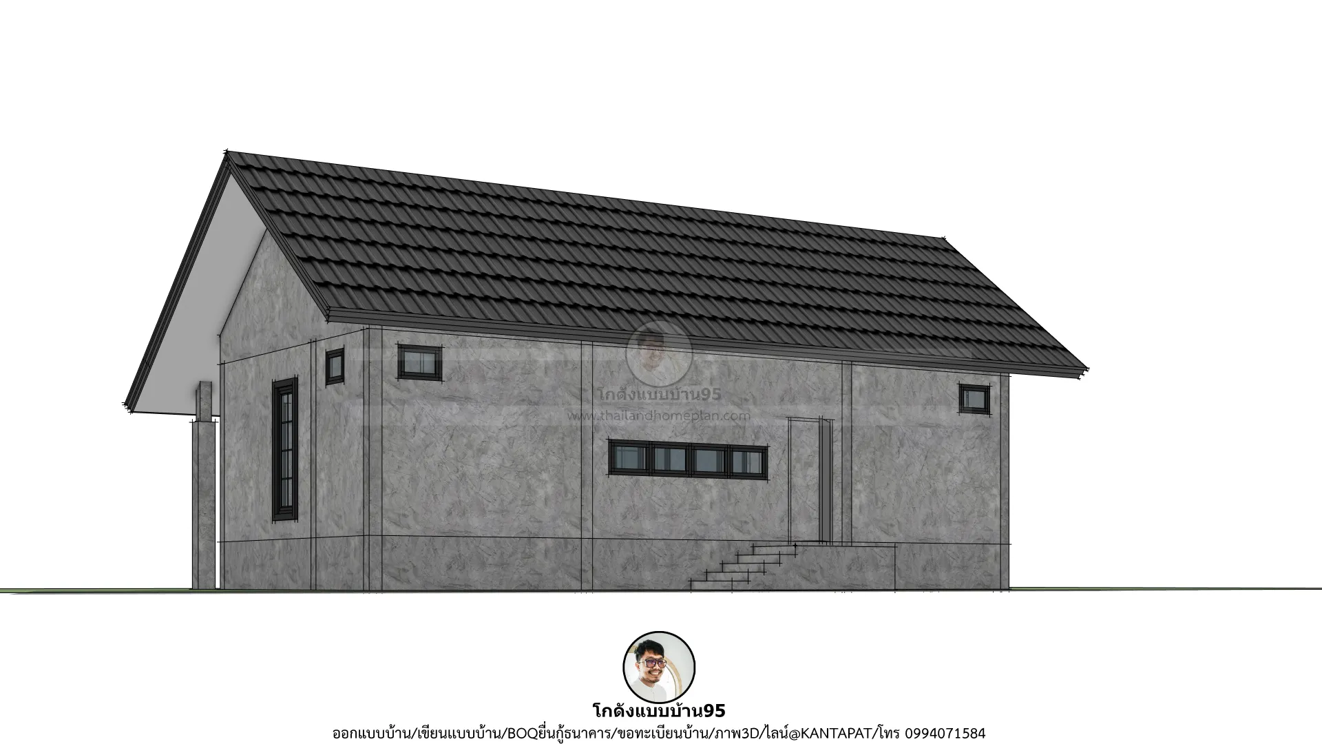 P-2770-บ้านชั้นเดียวสไตล์ลอฟท์
