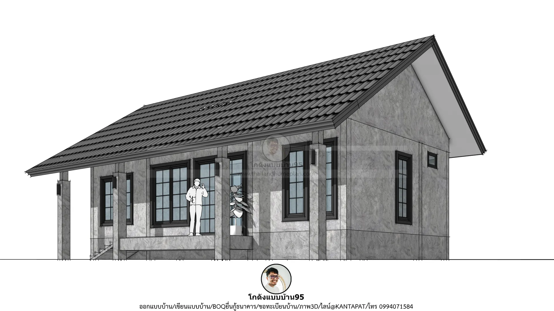 P-2770-บ้านชั้นเดียวสไตล์ลอฟท์