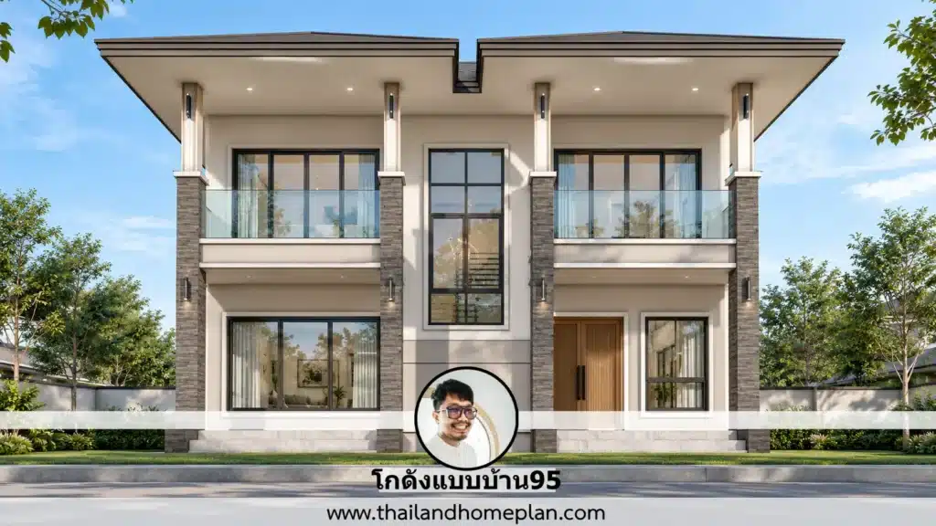 P-2773-บ้านสองชั้นสไตล์ปั้นหยา